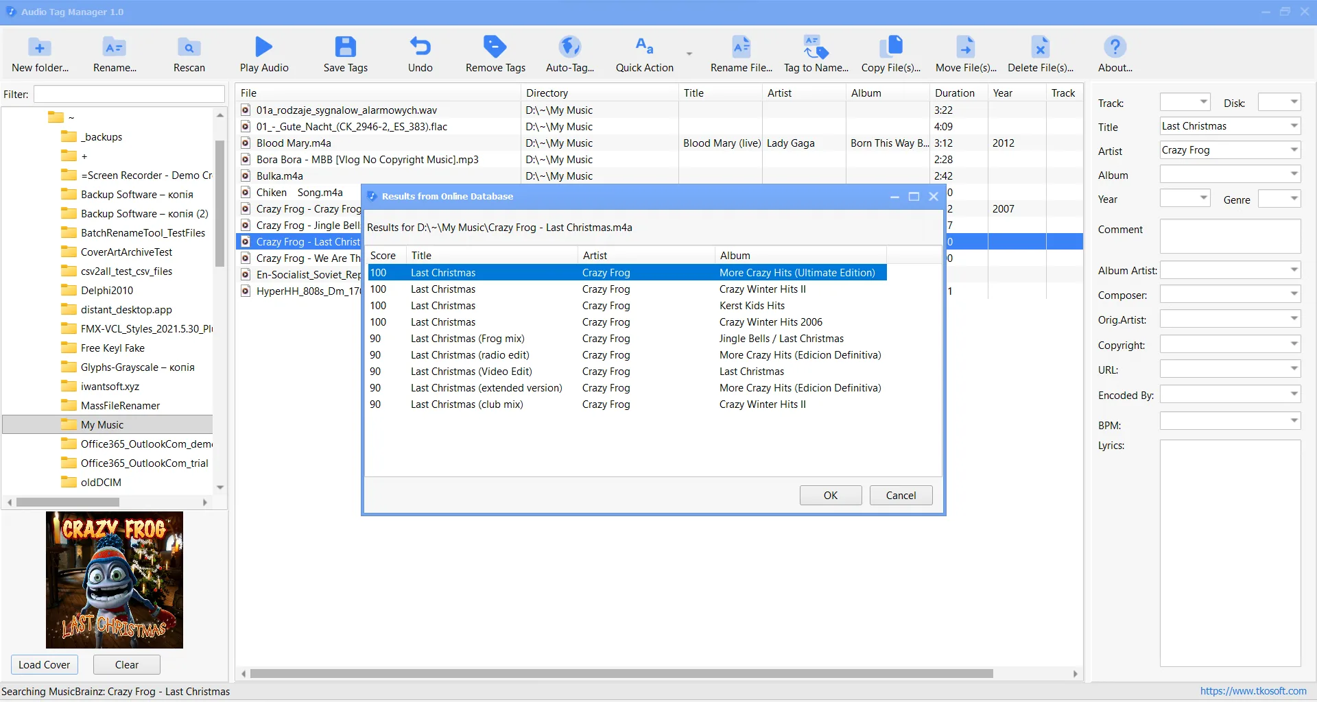 Audio Tag Manager 2.0