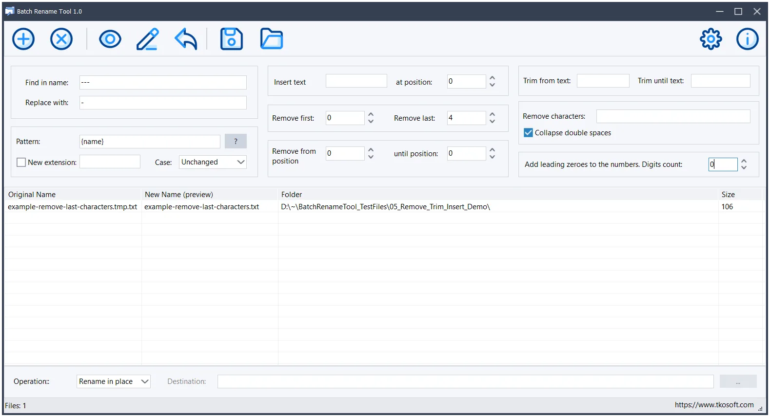Batch Rename Tool 2.0