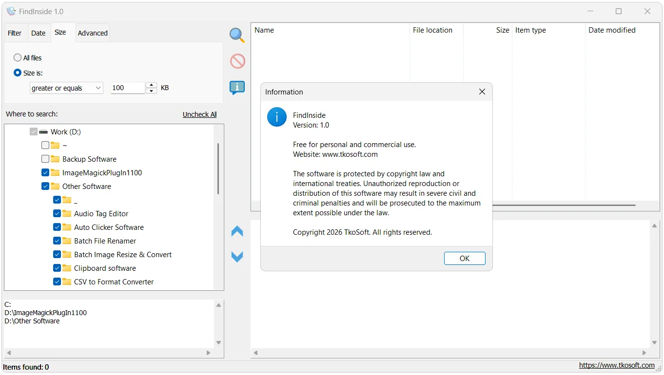 FindInside — Free Windows Tool to Search Text Inside PDF, DOCX and ...
