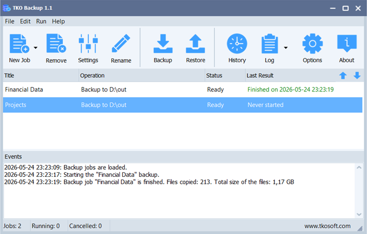TKO Backup 2.0